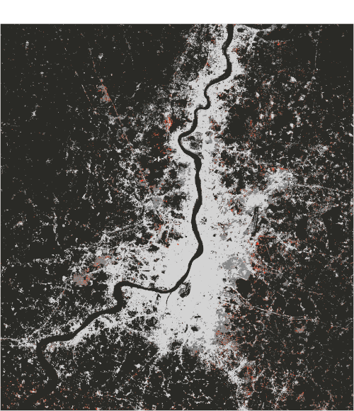 Kolkata Urban Expansion Map